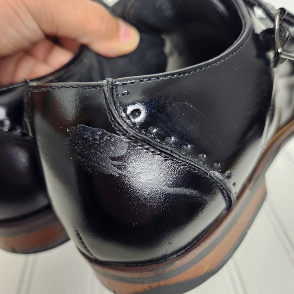 Stacy Adams Baldwin Mens Size 9M Black Double Monk Strap Dress Shoes 25188-001 - Picture 13 of 16